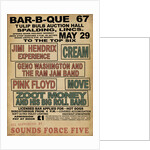 Hendrix B.B.Q. Poster by Rokpool